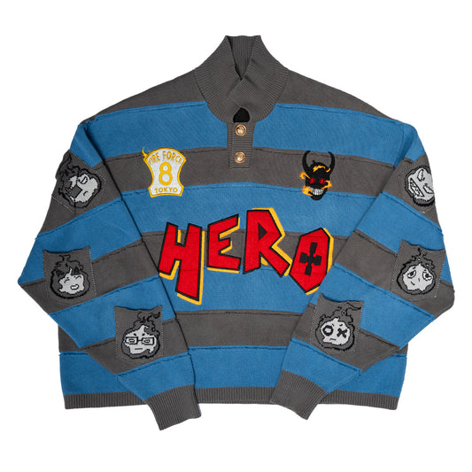 Fire Rugby Knit – Forged in Heat