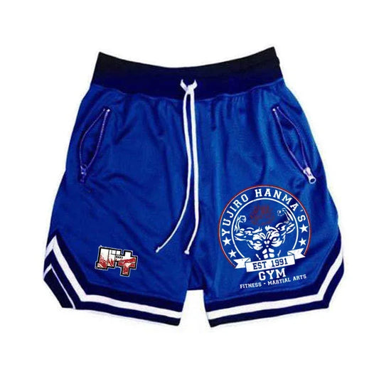 Baki Hanma Gym Shorts