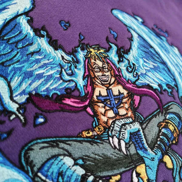 Marco "The Phoenix" One Piece Embroidered Hoodie Collection - GENUINE AUTHENTIC BRAND LLC