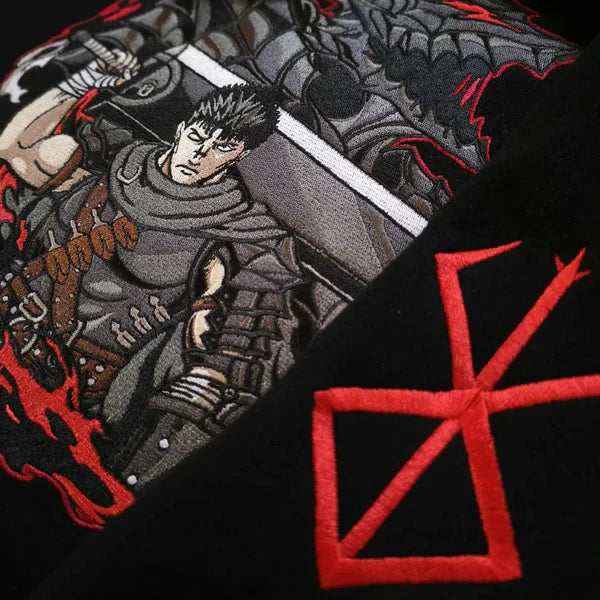 Berserk "The Golden Age Arc" Embroidered Hoodie Collection - GENUINE AUTHENTIC BRAND LLC