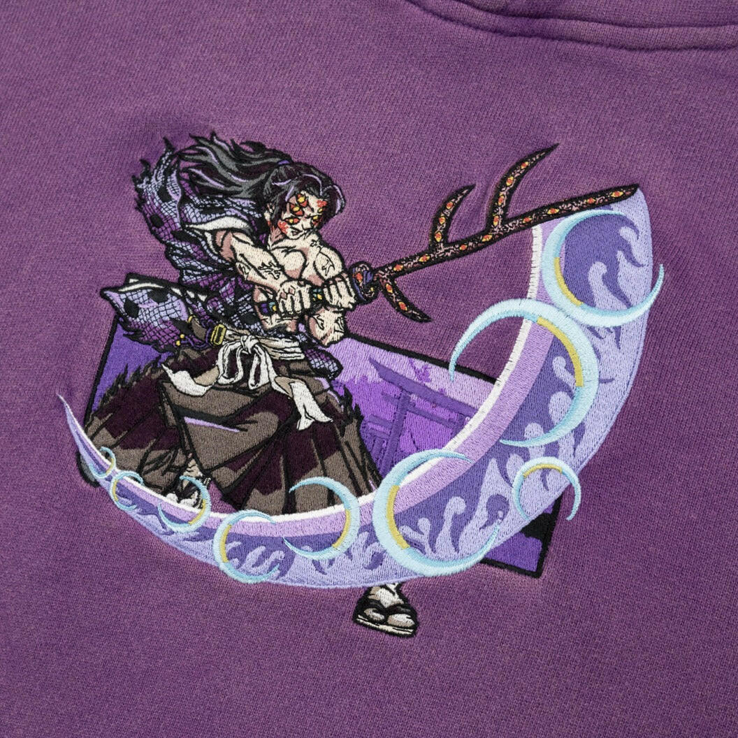 UPPER MOON 1 EMBROIDERED JUJUTSU KAISEN ANIME HOODIE COLLECTION - GENUINE AUTHENTIC BRAND LLC