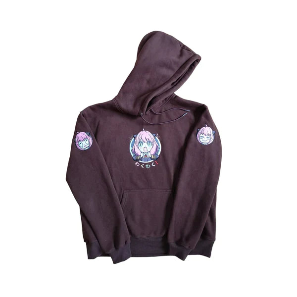 Waku "The Thorn Princess" SPY X FAMILY Embroidered Hoodie Collection - GENUINE AUTHENTIC BRAND LLC