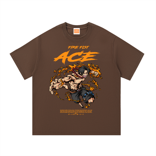 Portgas D. Ace DTF Essential Cotton T-Shirt
