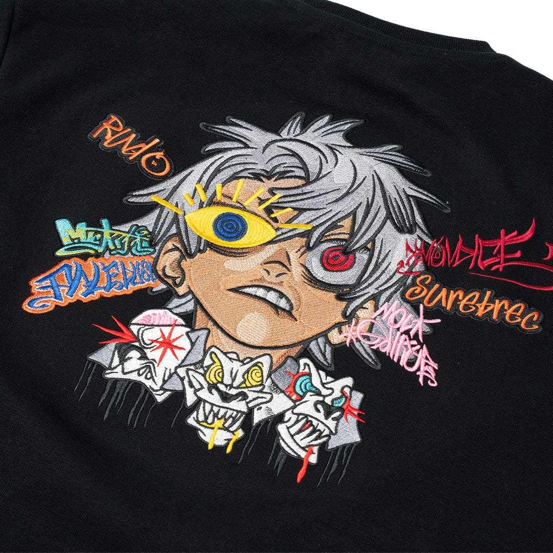 Rudo T-Shirt made from 220 GSM cotton with high-quality embroidery and unisex fit