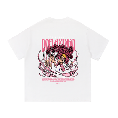 Doflamingo "The Underworld Broker" Front & Back DTF print Essential Cotton T-Shirt