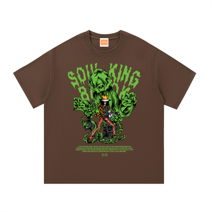 Brook The Soul King Front & Back DTF Print Essential Cotton T-Shirt