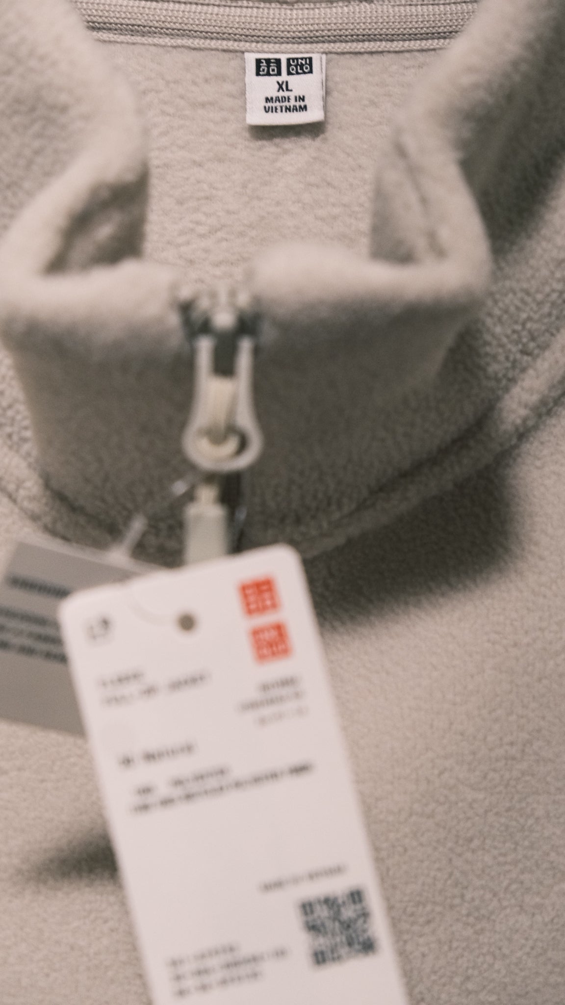 Hiruzen Sarutobi “The Third Hokage” Fleece Full-Zip Beige Embroidered Jacket