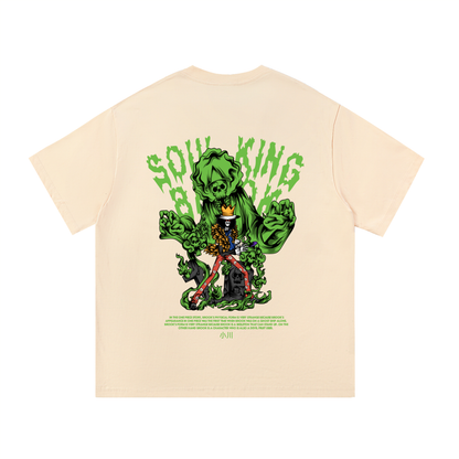 Brook The Soul King Front & Back DTF Print Essential Cotton T-Shirt