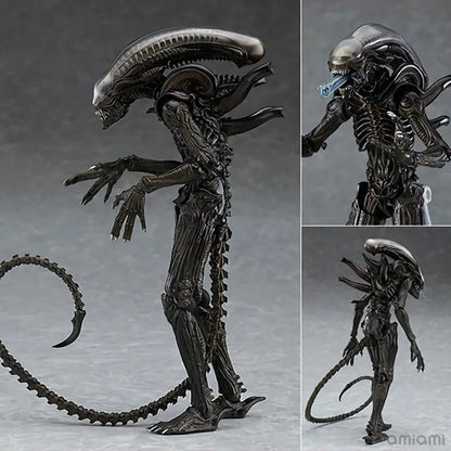 18cm Space Creature Action Figure High Quality Xenomorph Statue Model Doll