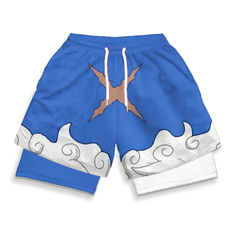 Anime Performance Gym Shorts