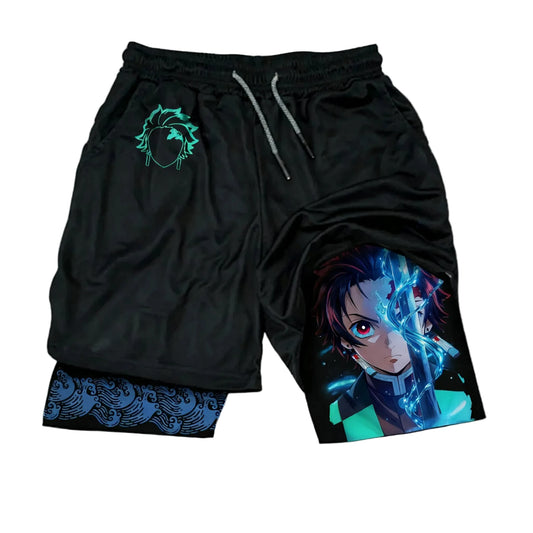 Tanjiro Kamado Gym Shorts