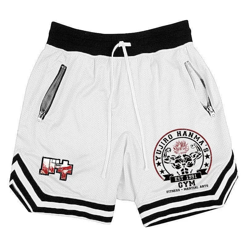 Baki Hanma Gym Shorts
