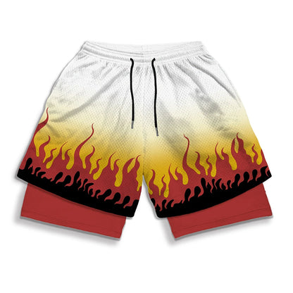 Anime Performance Gym Shorts