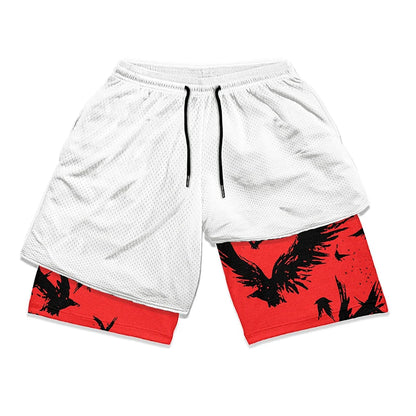 Anime Performance Gym Shorts