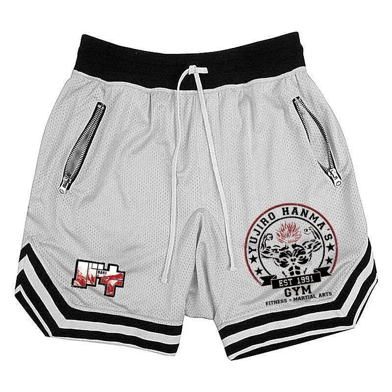 Baki Hanma Gym Shorts