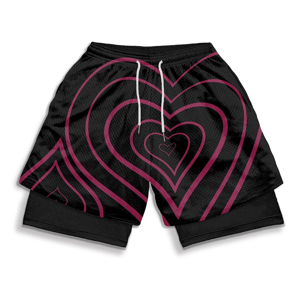 Anime Performance Gym Shorts
