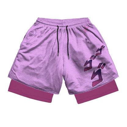 Anime Performance Gym Shorts