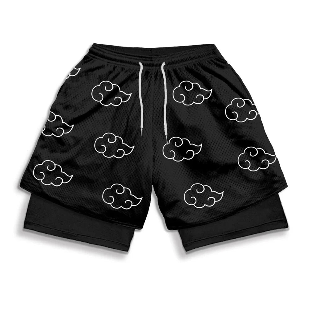 Anime Performance Gym Shorts