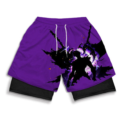 Anime Performance Gym Shorts