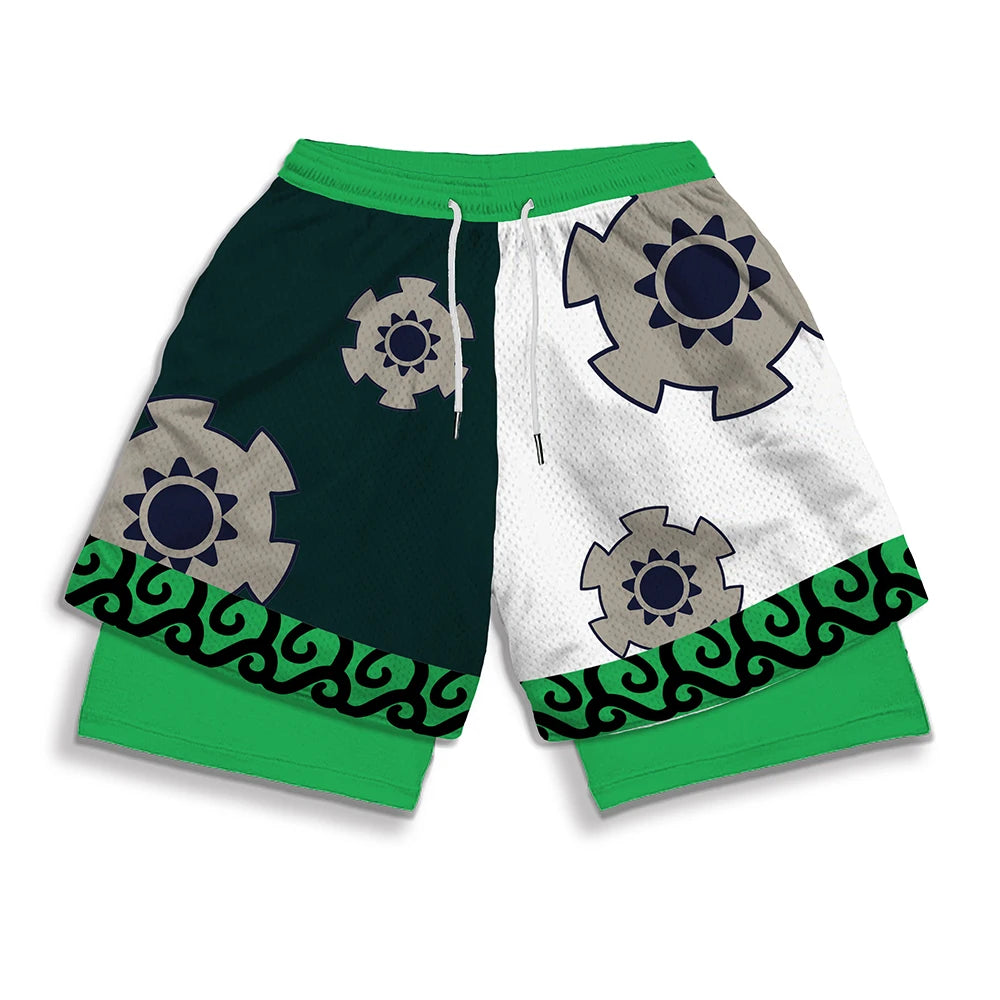 Anime Performance Gym Shorts