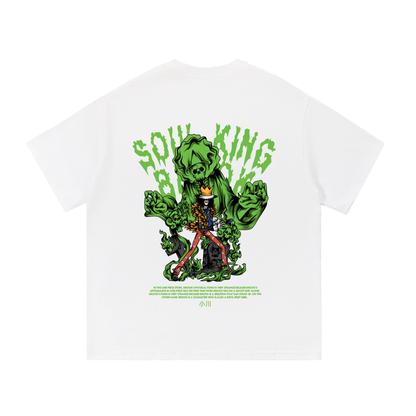 Brook The Soul King Front & Back DTF Print Essential Cotton T-Shirt