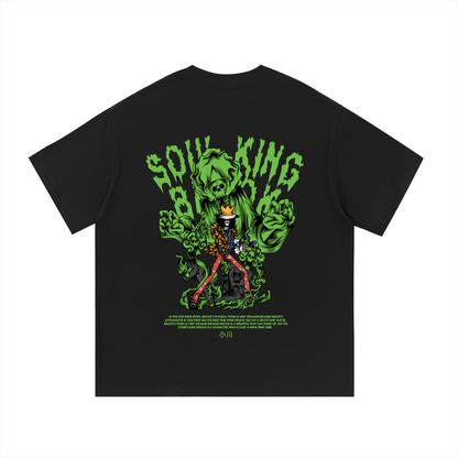 Brook The Soul King Front & Back DTF Print Essential Cotton T-Shirt