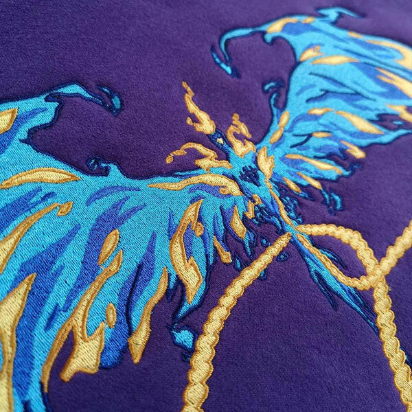 Marco "The Phoenix" One Piece Embroidered Hoodie Collection - GENUINE AUTHENTIC BRAND LLC  